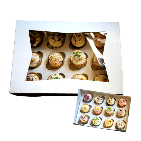 Cupcake Box for 12 (pack of 5 box and insert)