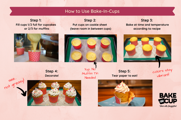 60 Small White Solid Bake-In-Cups (mini)