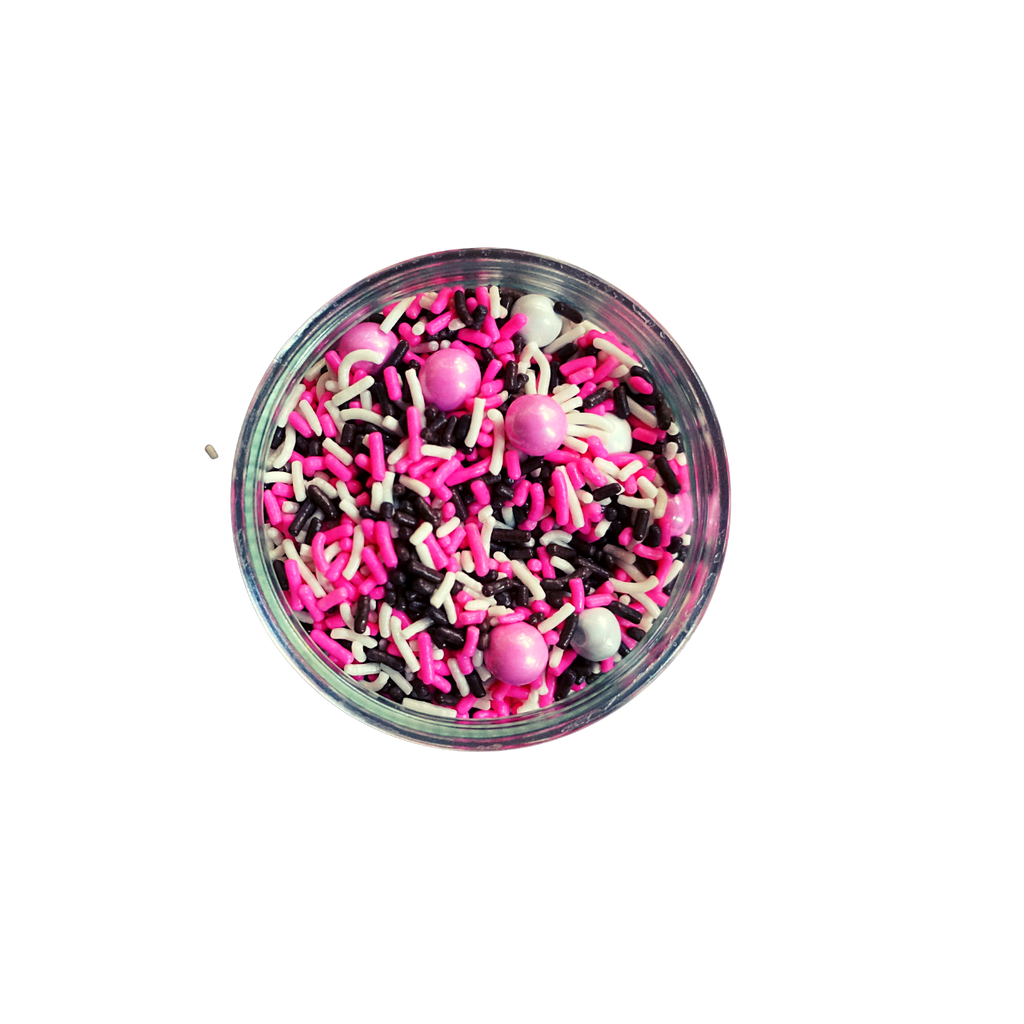 Chocolate Strawberry Sprinkle Mix (3 oz)