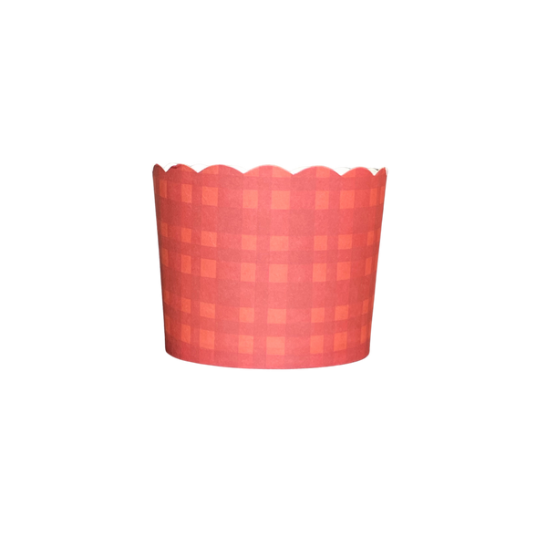 Case of 1200 Large Fall Plaid Bake-In-Cups (standard size)