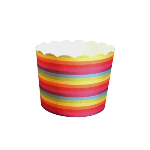 Case of 1200 Large Rainbow Bake-In-Cups (standard size)