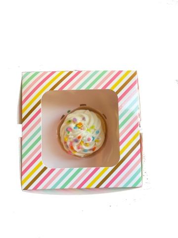 12 Sweet Diagonal Cupcake Box with Insert