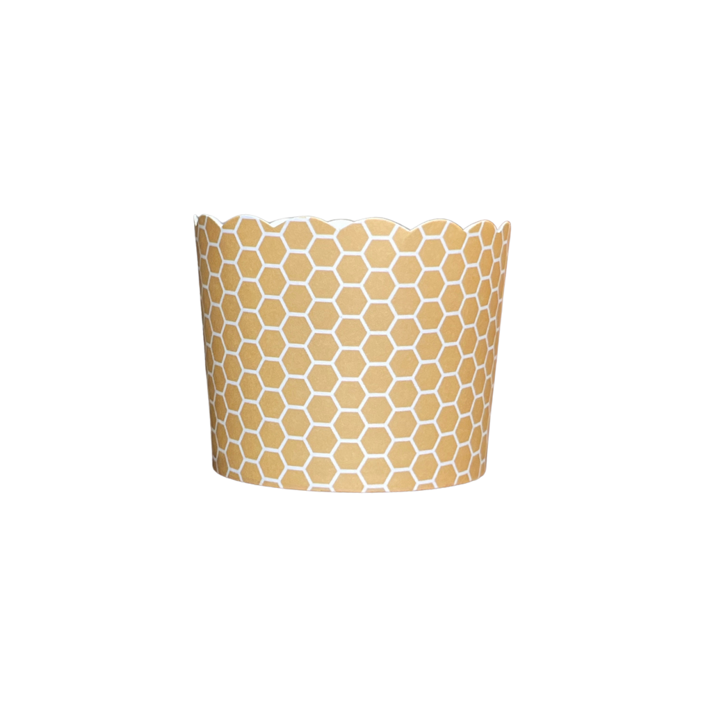 Case of 1200 Large Honeycomb Bake-In-Cups (standard size)