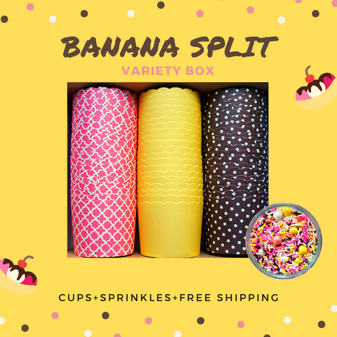"Banana Split" Variety Pack- Shipping Included